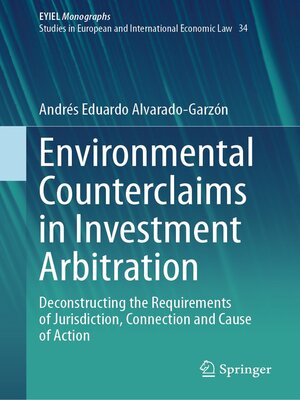 cover image of Environmental Counterclaims in Investment Arbitration